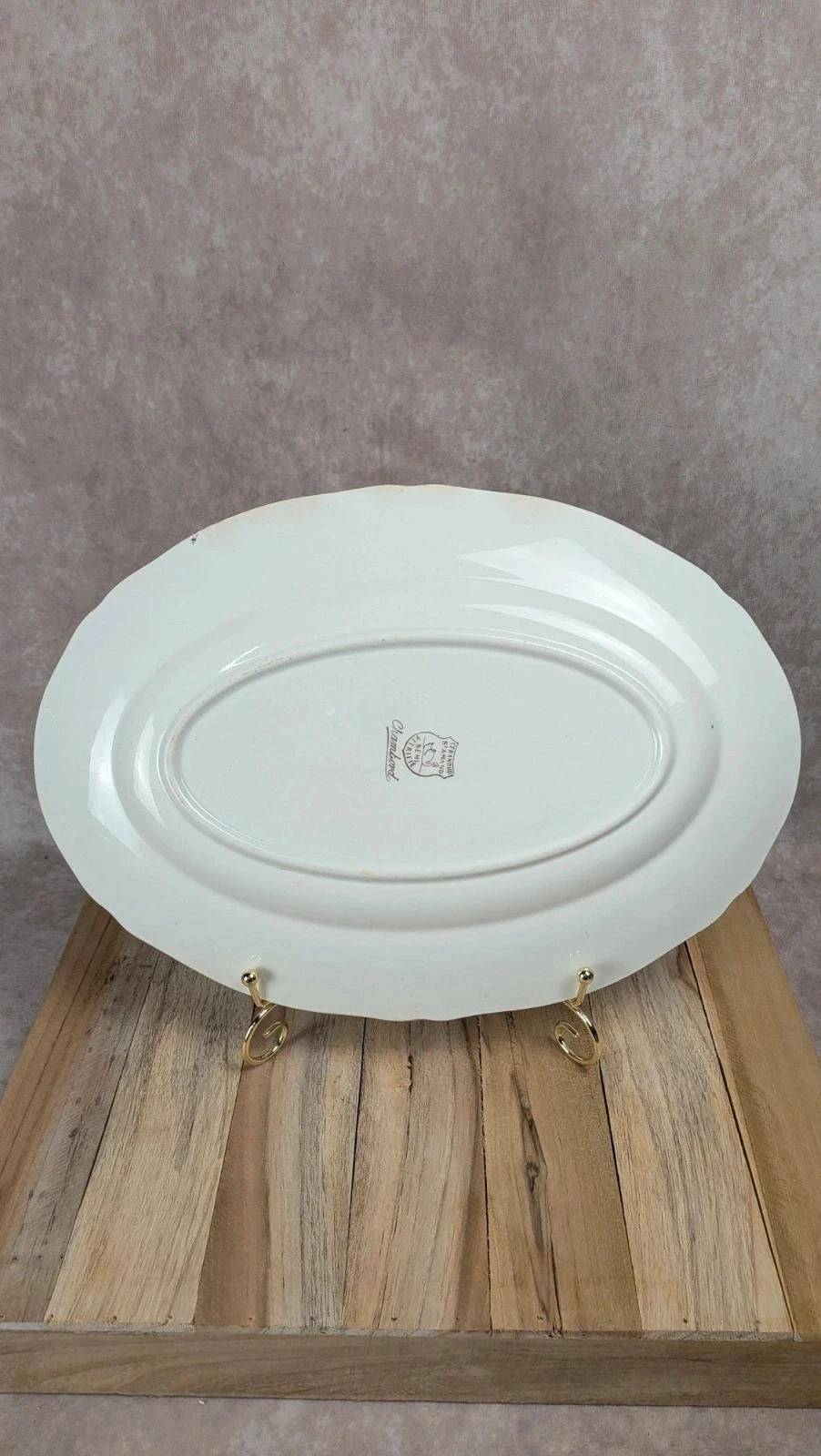 Prato oval antigo Seranord Saint-amand – Modelo Chambord – photo 7